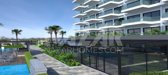 Квартира 1+1 в Аланья, Турция № 14371 5