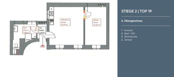 2 rooms Apartment in Neubau, Austria No. 153915 10