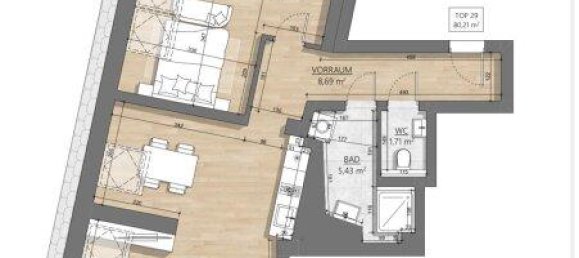 2 rooms Apartment in Wahring, Austria No. 114501 7