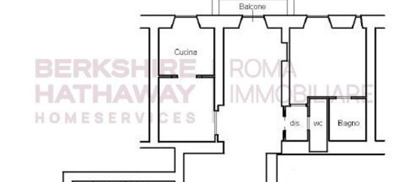 3 rooms Apartment in Rome, Italy No. 102086 21