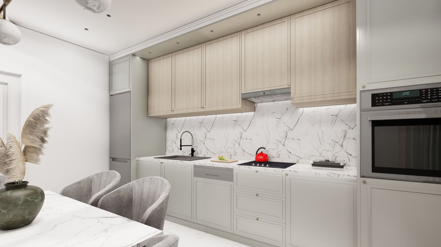 Квартира 2+1 в Life Garden, Оба, Турция № 35082