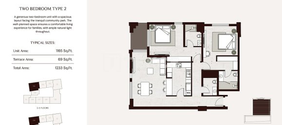 2 bedrooms Apartment in Jumeirah Village Circle, UAE No. 121028 24