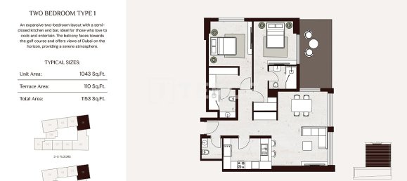 2 bedrooms Apartment in Jumeirah Village Circle, UAE No. 121028 23