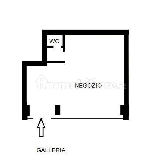 2 rooms Commercial property in Milan, Italy No. 337701