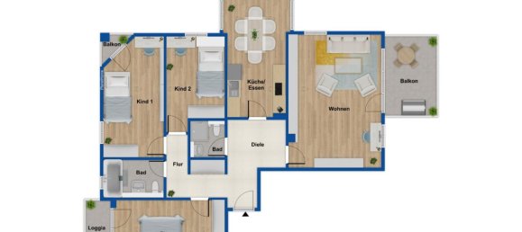 4 rooms Apartment in Munich, Germany No. 161984 14