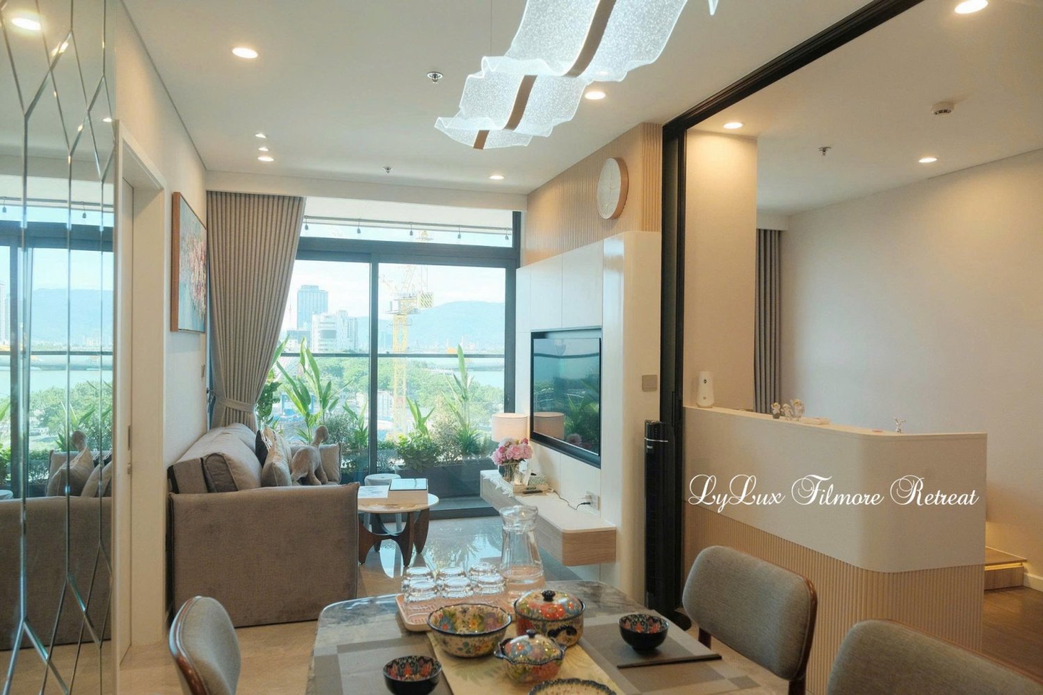 2 chambres condominium à louer à Hai Chau, Da Nang, Vietnam № 21035
