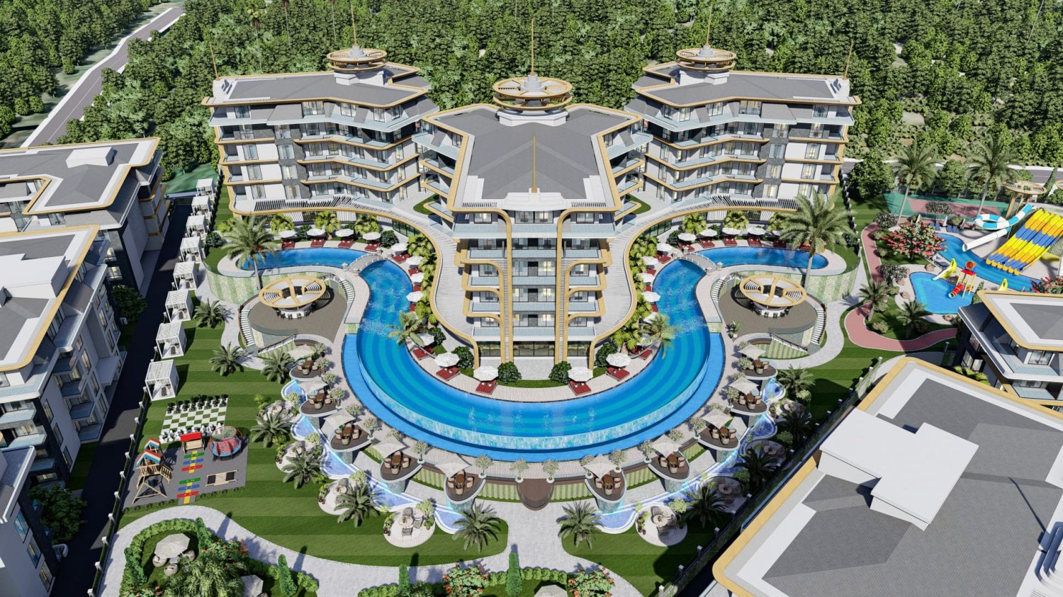 Apartment 1+1 in Alanya, Turkey No. 22719