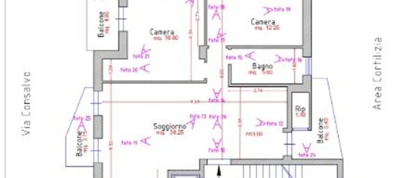 3-Zimmer Wohnung in Naples, Italy, Nr. 14161 6