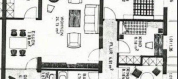 3 غرف نوم شقة في Offenbach, Germany رقم 313439 2