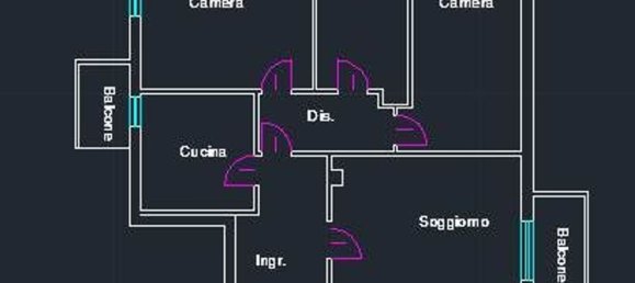 3 rooms Apartment in Vaprio d'Adda, Italy No. 286373 18