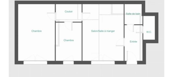 3 Schlafzimmer Wohnung in Paris, France, Nr. 172636 2