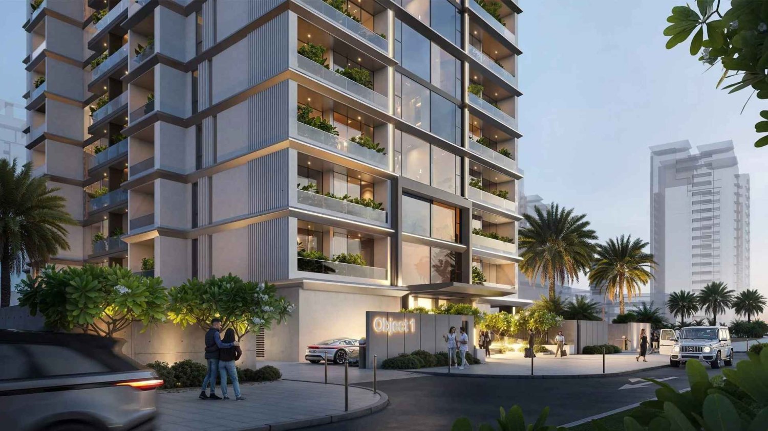 Квартира 45.6м² в VERDAN1A RESIDENCE, Dubai Land, ОАЭ № 64003