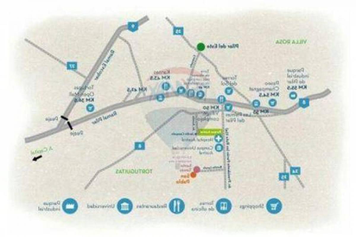 Terrain à Pilar, Argentina No. 122033