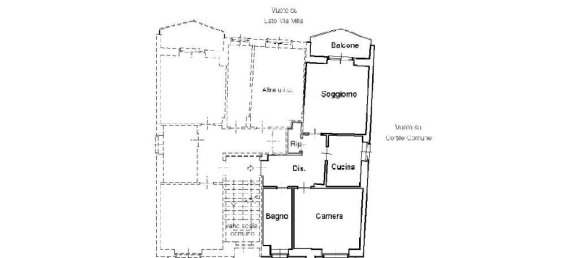 2 rooms Apartment in Traves, Italy No. 178613 22