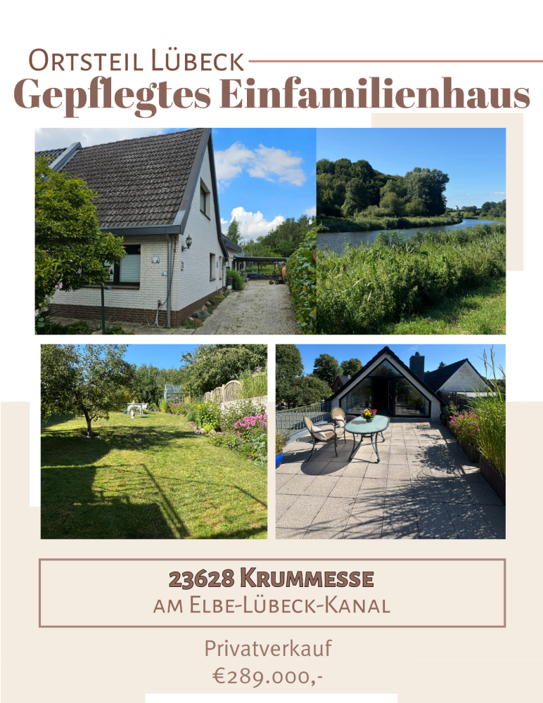 2 غرف نوم تاون هاوس في Duchy of Lauenburg, Germany رقم 342255