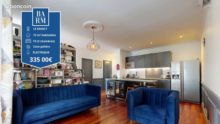 2 bedrooms Apartment in Le Raincy, France No. 354716