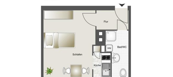 Apartamento de 1 dormitorio en Karlsruhe, Germany No. 341207 8