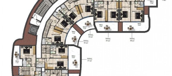 2 rooms Apartment in Alanya, Turkey No. 9883 28