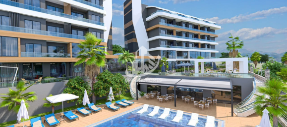 Квартира 1+1 в Оба, Турция № 17902 7