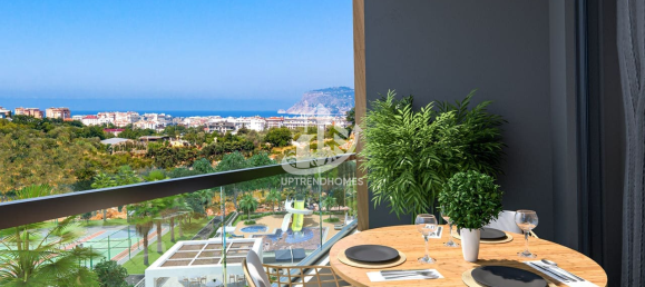 Квартира 1+1 в Оба, Турция № 17902 11