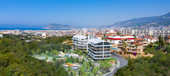 Квартира 1+1 в Оба, Турция № 17902 10