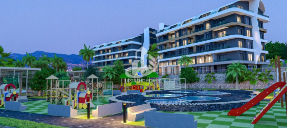 Квартира 1+1 в Оба, Турция № 17902 13