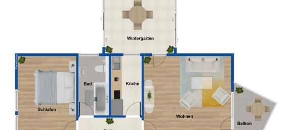 3-salle Appartement à Augsburg, Germany No. 91124 10