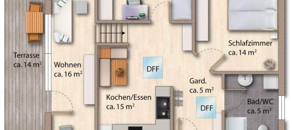 3 rooms Apartment in Frastanz, Austria No. 255655 11