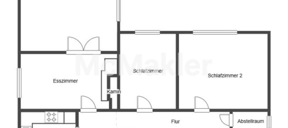 3 غرف نوم بنغالو في Diepholz, Germany رقم 150788 13