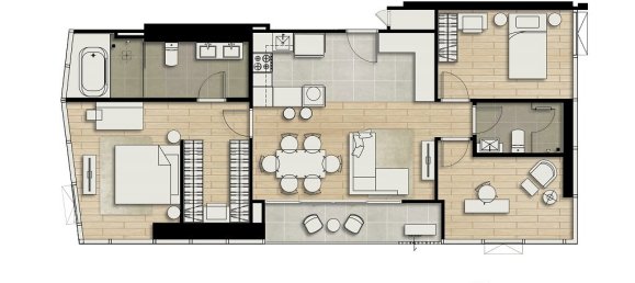 3 bedrooms Condo in Pattaya, Thailand No. 12161 4