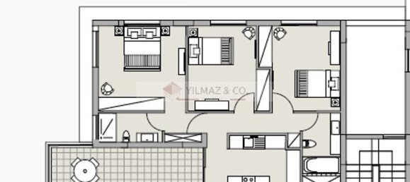 3غرفة شقة في Larnaca, Cyprus رقم 23764 9