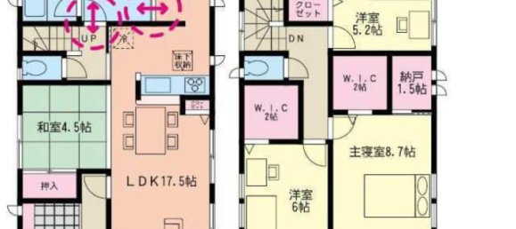 4 Schlafzimmer Haus in Fukuoka, Japan, Nr. 2295 2