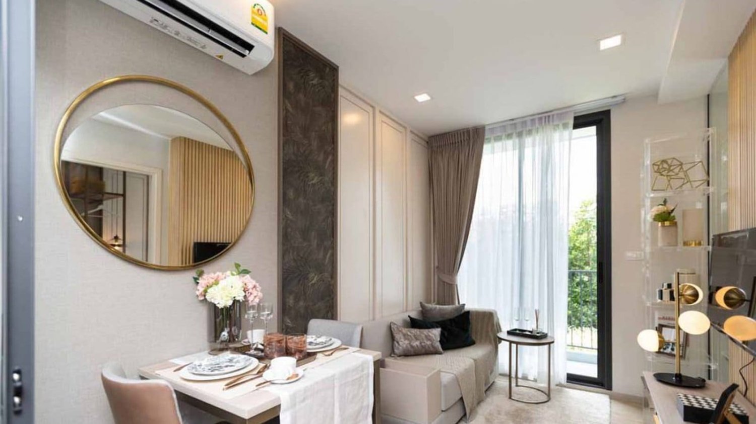 Apartamento com 1 quarto em condomínio em Bangkok, Thailand N.º 28556