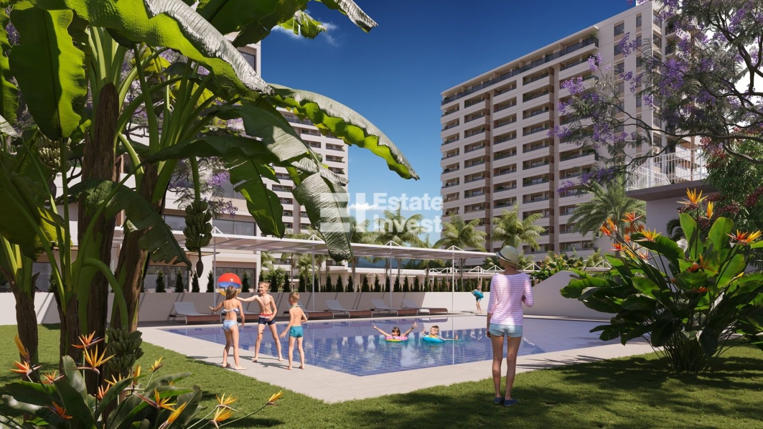 Wohnung 2+1 in Mersin, Turkey, Nr. 23736