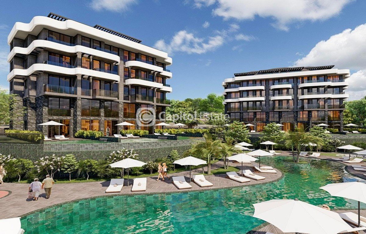 Apartment 1+1 in Antalya, Turkey No. 6472