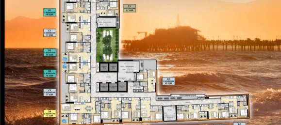 1 chambre Condo à The Riviera Malibu Pattaya, Thailand No. 33384 2