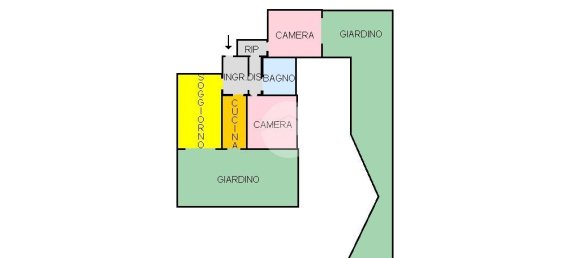 3-salle Appartement à Rome, Italy No. 238167 41