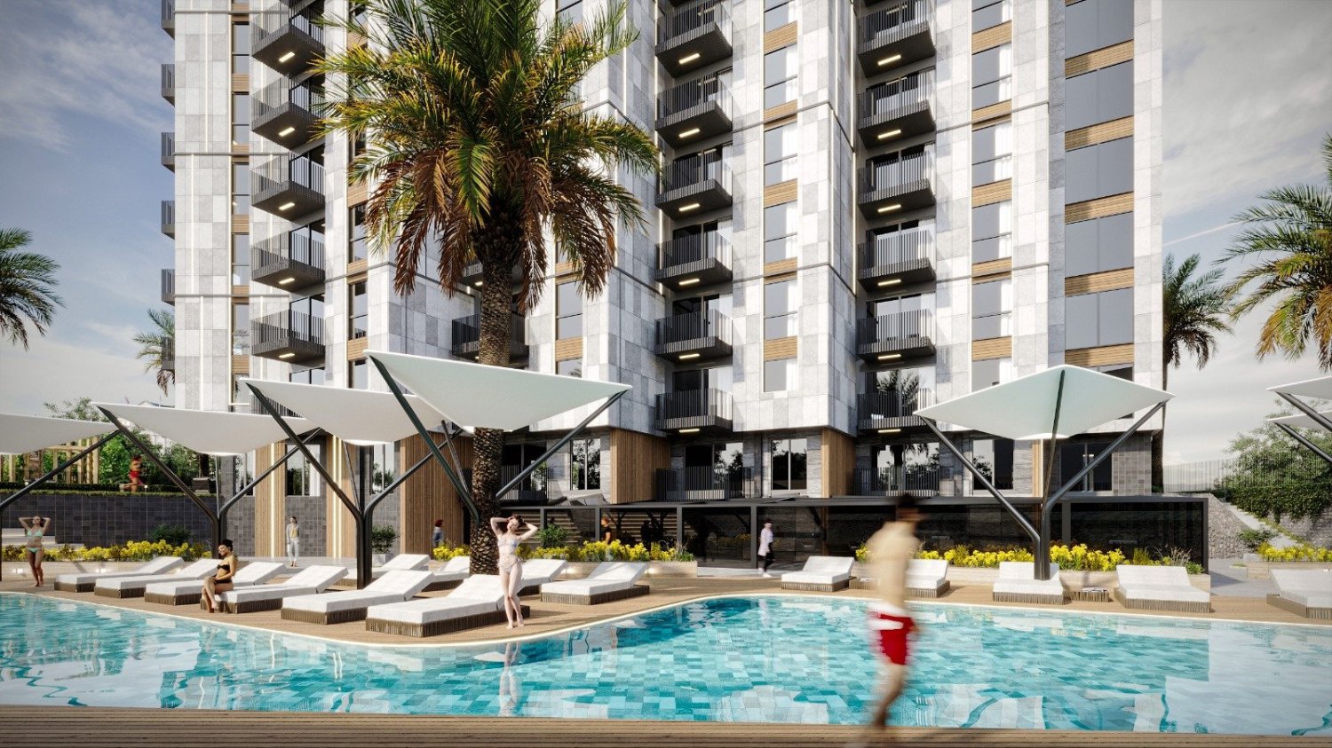 Apartment 1+1 in Alanya, Turkey No. 41739