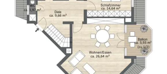 Dúplex de 3 habitaciónes en Starnberg, Germany No. 96810 10