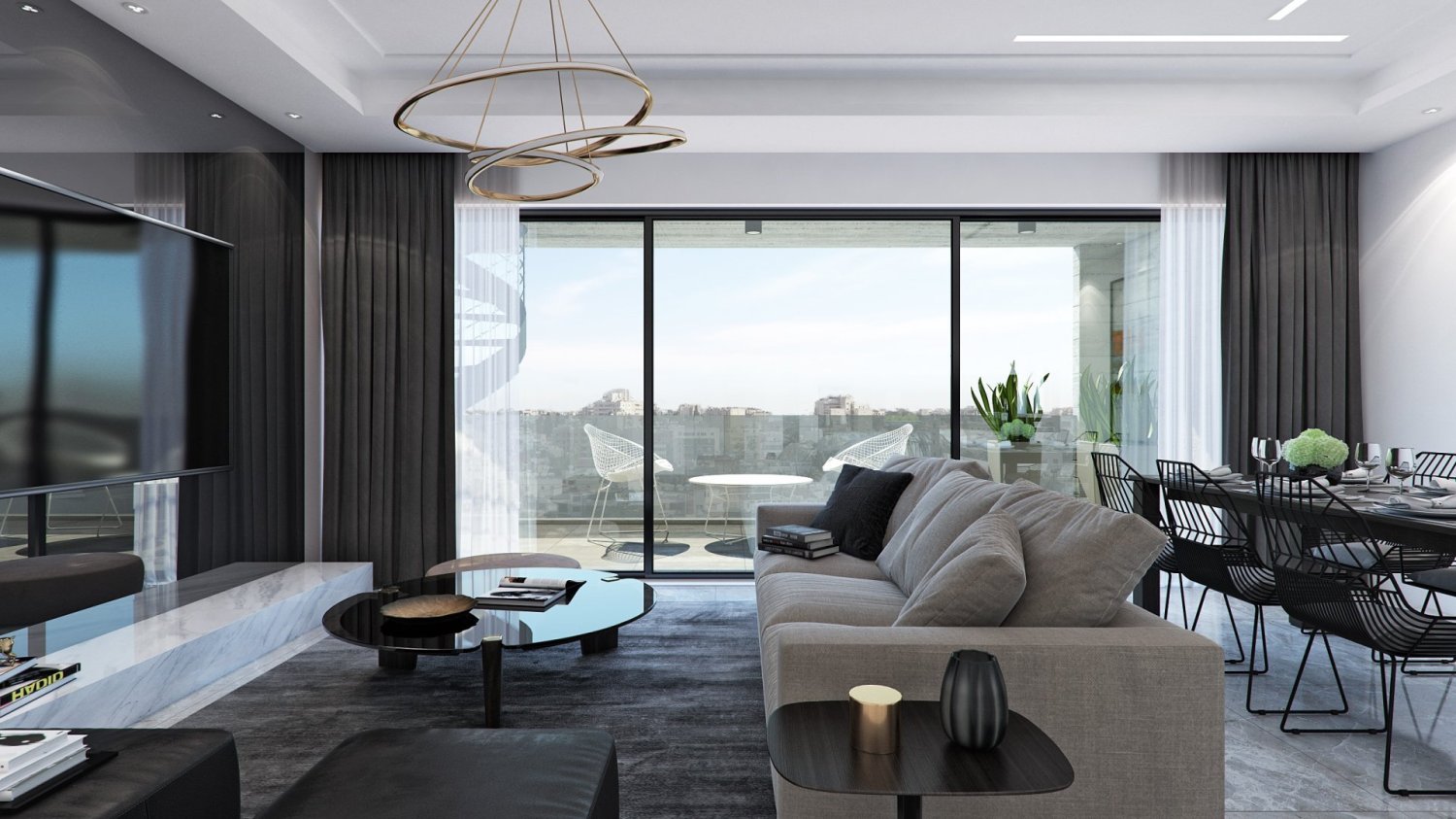 Apartamento de 2 dormitorios en Strovolos, Cyprus No. 3092