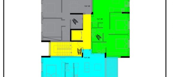 Apartamento de 2 dormitorios en Strovolos, Cyprus No. 3092 3