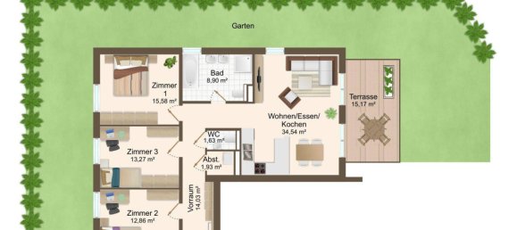 4-Zimmer Wohnung in Villach, Austria, Nr. 54587 10