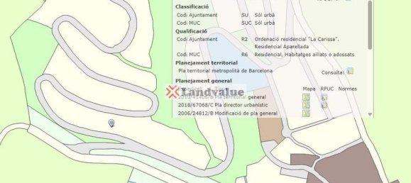 Grundstück in Sant Iscle de Vallalta, Spain 548m², Nr. 178514 7