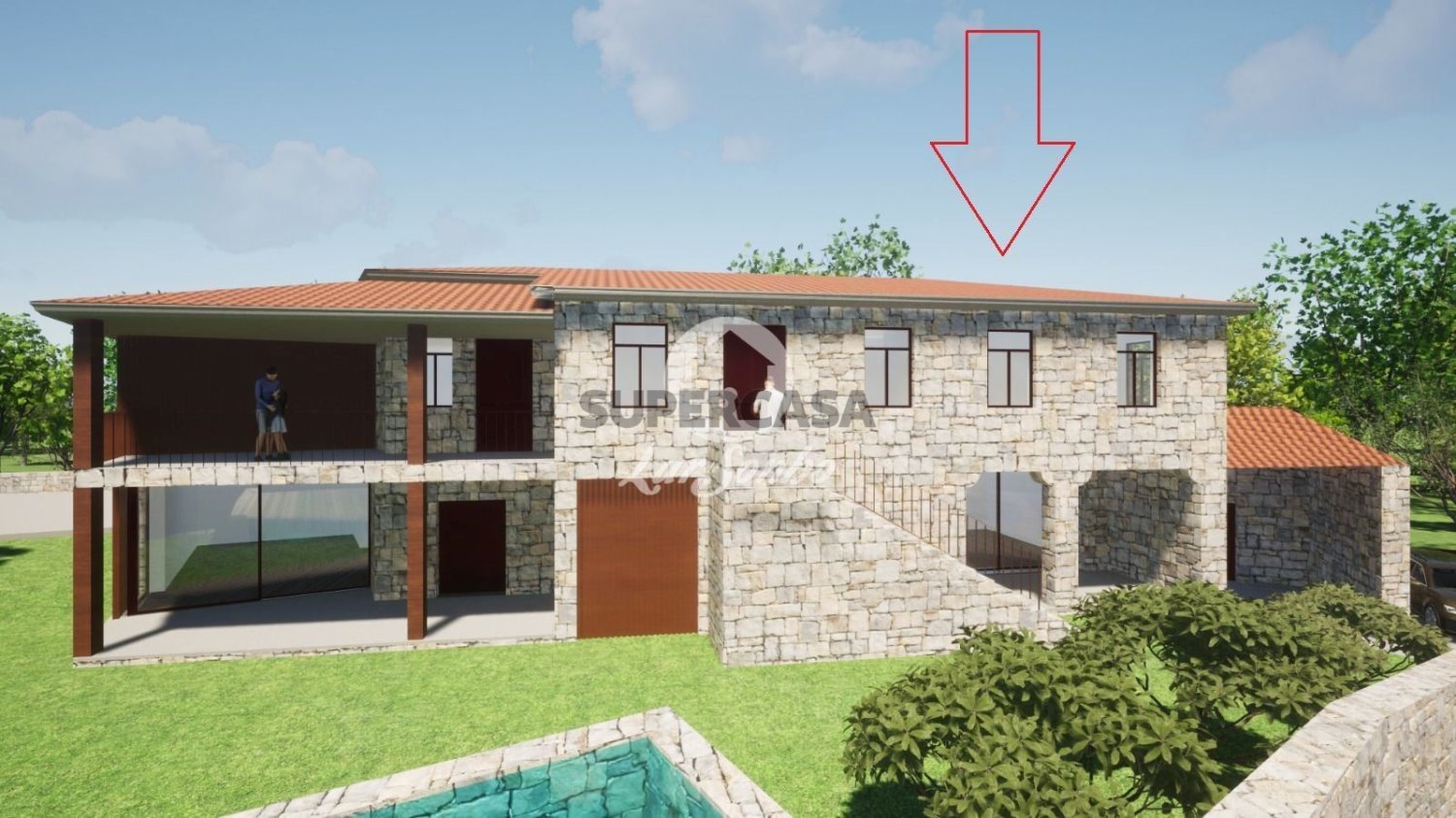 3 غرف نوم منزل في Vila Nova de Famalicao, Portugal رقم 251485