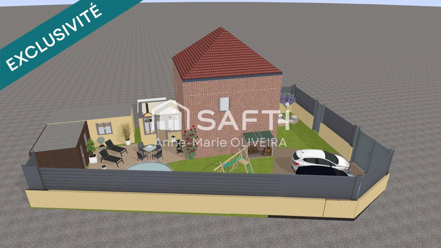 3 غرف نوم فيلا في Muille-Villette, France رقم 76119