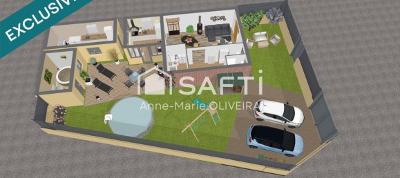 3 غرف نوم فيلا في Muille-Villette, France رقم 76119 9