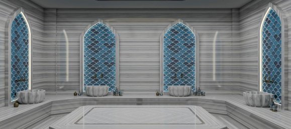 Квартира с 2 комнатами в Каргыджак, Турция № 9789 22