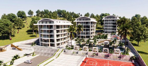 Квартира с 2 комнатами в Каргыджак, Турция № 9789 17