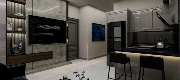 Квартира с 2 комнатами в Каргыджак, Турция № 9789 16