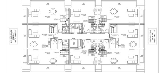Квартира с 2 комнатами в Каргыджак, Турция № 9789 3